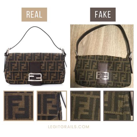 how to identify fake fendi bags|genuine fendi baguette.